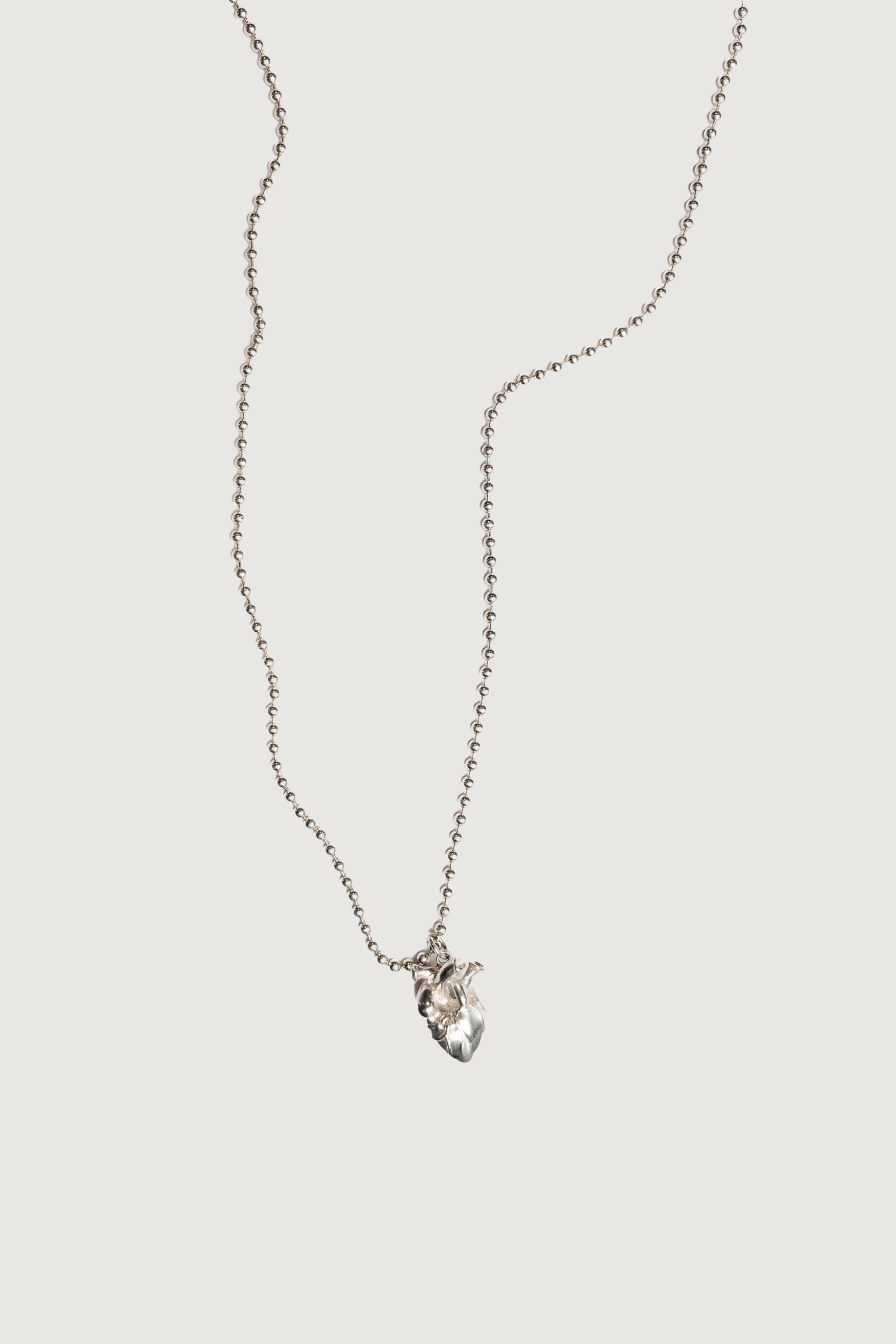 Corazón Anatómico – Plata