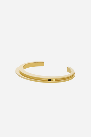 Pulsera Luna Creciente – baño de oro