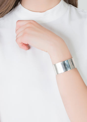 Pulsera Cuff N/108 25mm – plata