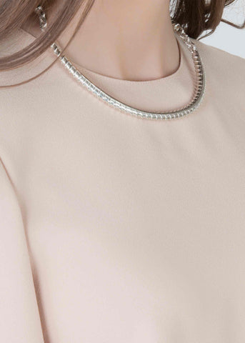 Collar Varilla de Construcción 7mm – plata