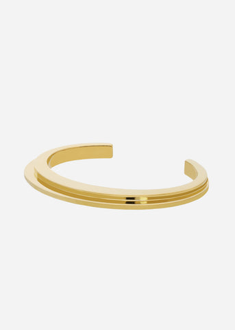 Pulsera Luna Creciente – baño de oro