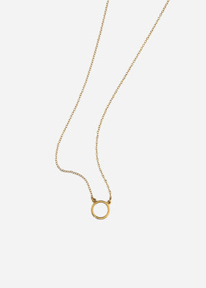 Collar Luna Nueva – baño de oro