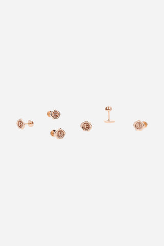 Aretes de Bebé – oro rosa 14K