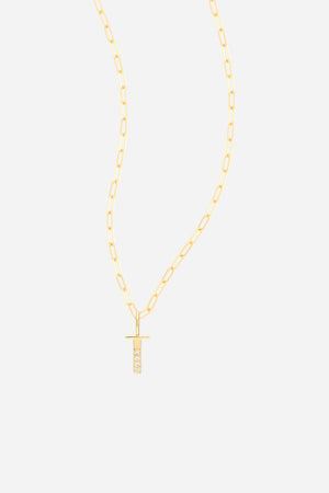 Collar Letra Origen Chica - Charm de corazón