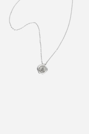 Sello Neha – oro 14K blanco